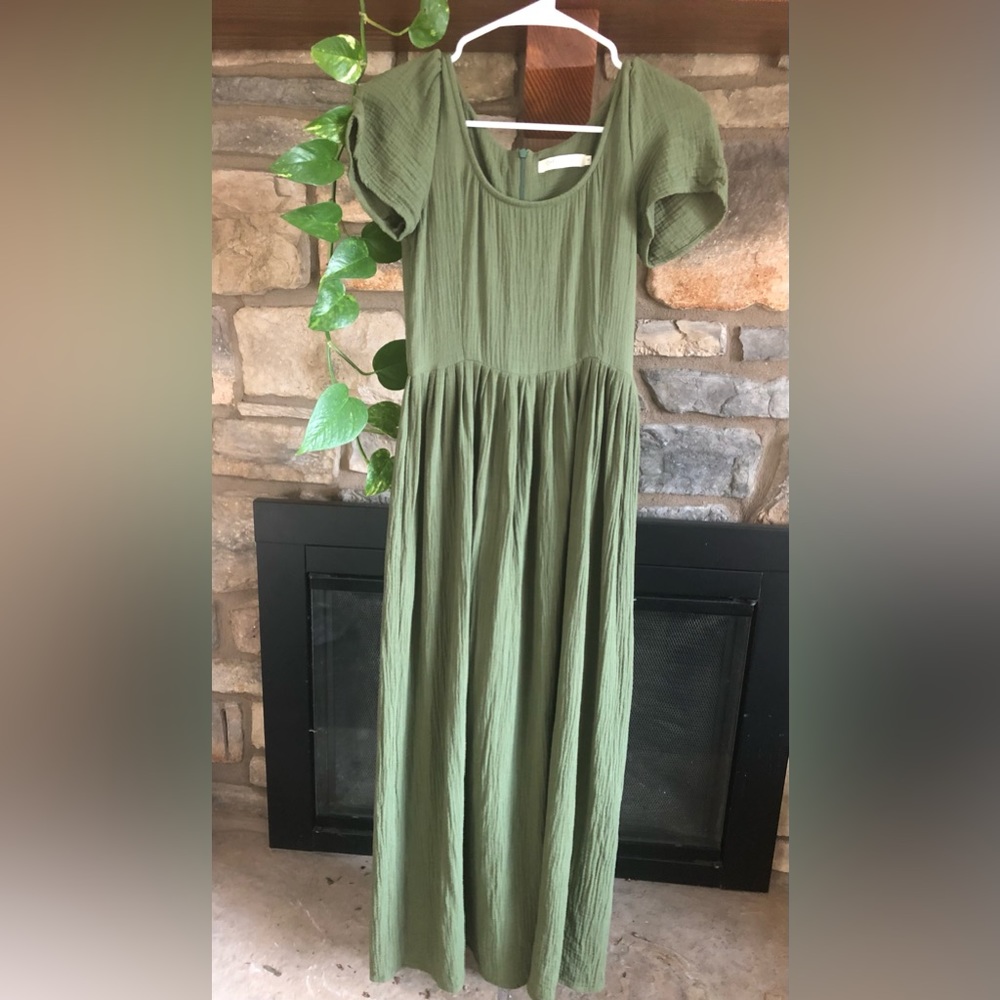 *SOLD*Christy Dawn Scarlet Dress XS Forest Gauze